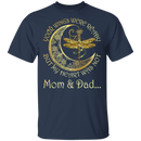 Mom And Dad Your Wings Were Ready But My Heart Was Not Guardian Angel T-shirt CustomCat