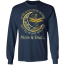 Mom And Dad Your Wings Were Ready But My Heart Was Not Guardian Angel T-shirt CustomCat