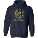 Mom And Dad Your Wings Were Ready But My Heart Was Not Guardian Angel T-shirt CustomCat