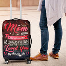 Mom, I've Loved You My Whole Life - Beautiful Luggage Cover interestprint