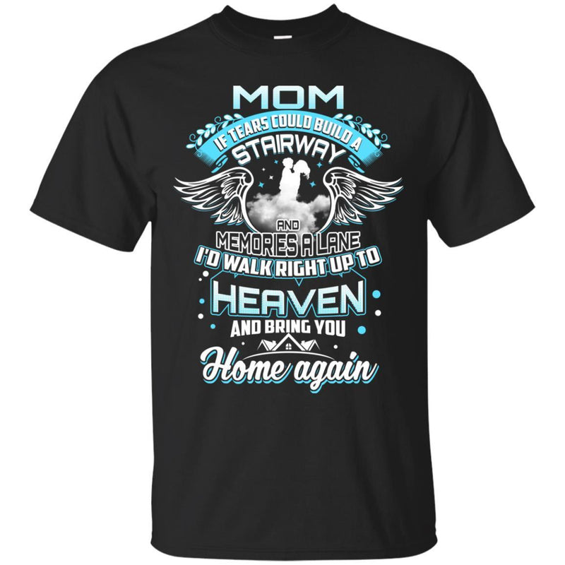 Mom in Heaven T-shirts CustomCat