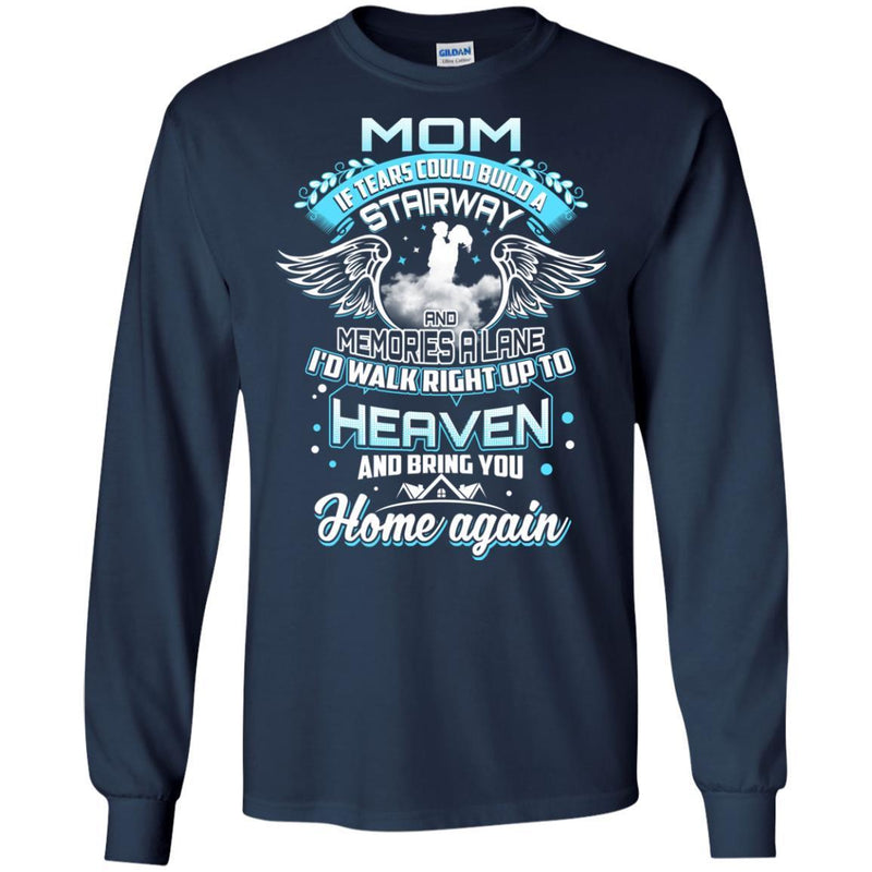 Mom in Heaven T-shirts CustomCat
