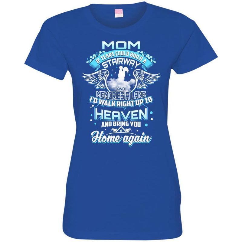 Mom in Heaven T-shirts CustomCat