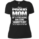 MOM Of Awesom Hairstylist He Bought Me T-shirt & Hoodie CustomCat