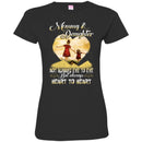 Mommy And Daughter Not Always Eye To Eye But Always Heart To Heart Best Friend Forever T Shirts CustomCat