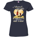 Mommy And Daughter Not Always Eye To Eye But Always Heart To Heart Best Friend Forever T Shirts CustomCat