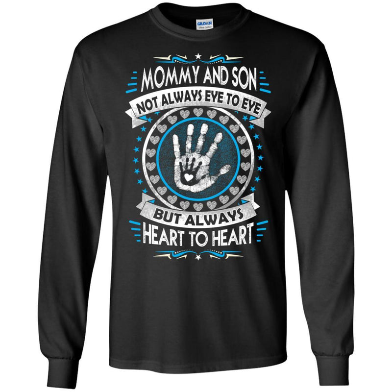 Mommy and Son Heart To Heart Forever T-shirts CustomCat