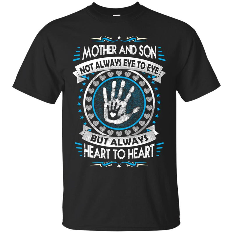 Mother and Son Heart To Heart Shirts CustomCat