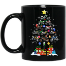 Motocross Shaped as Christmas Tree Mug 11 oz - 15 oz CustomCat