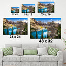 Mountain Range Color Personalized Multi-Names Premium Canvas Family - CANLA75 - CustomCat