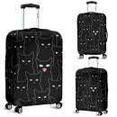 Multi Black Cats Luggage Cover interestprint