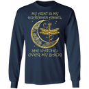 My Aunt Is My Guardian Angel She Watches Over My Back Dragonfly Angel T-shirt CustomCat