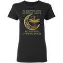 My Brother Is My Guardian Angel He Watches Over My Back Dragonfly Angel T-shirt CustomCat