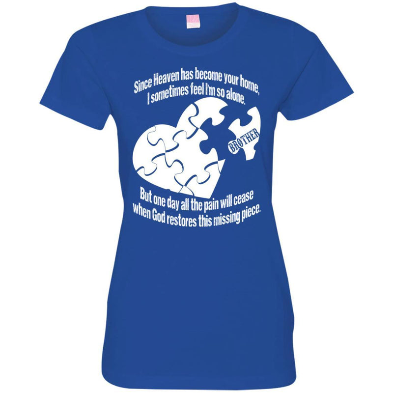 My BROTHER is my Missing Piece T-shirts CustomCat