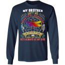 My Brother Left Me Beautiful Memories Dragonfly Angel T-Shirt