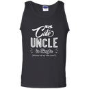 My cute uncle is single funny T-shirts CustomCat