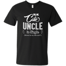 My cute uncle is single funny T-shirts CustomCat