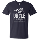 My cute uncle is single funny T-shirts CustomCat
