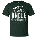 My cute uncle is single T-shirts CustomCat