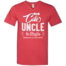 My cute uncle is single T-shirts CustomCat