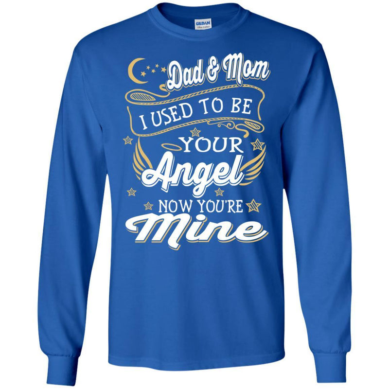 My Dad And Mom Are My Angels T-shirts CustomCat