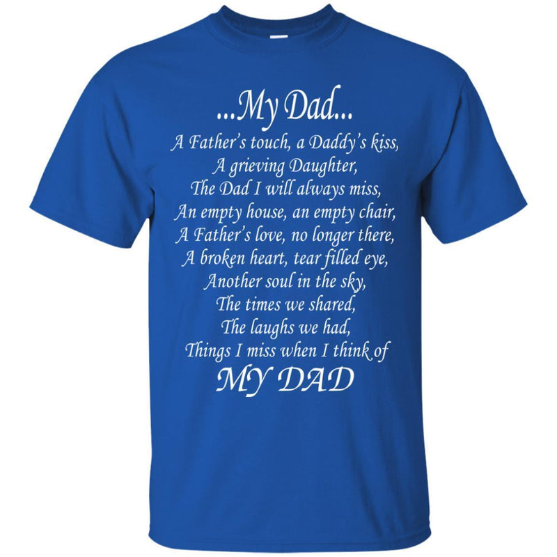 My Dad in Heaven Shirts CustomCat