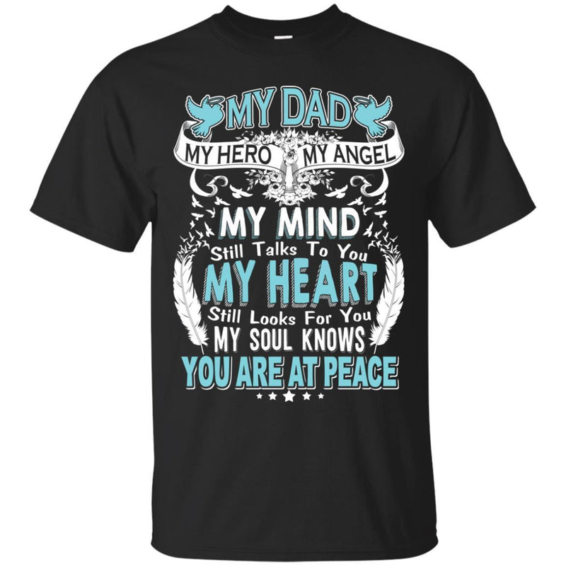 My Dad In Heaven T-shirts CustomCat