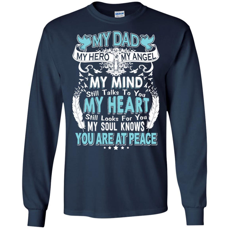 My Dad In Heaven T-shirts CustomCat