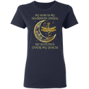 My Dad Is My Guardian Angel He Watches Over My Back Dragonfly Angel T-shirt CustomCat