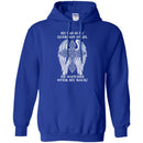 My Dad Is My Guardian Angel He Watches Over My Back Wing Heaven Remember T Shirts CustomCat