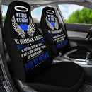 My Dad - My Hero - My Guardian Angel Car Seat Cover (Set Of 2)