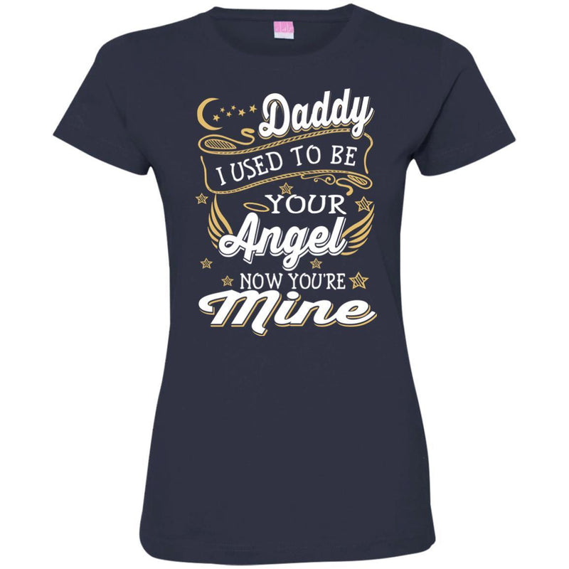 My Daddy Is My Angel T-shirts CustomCat