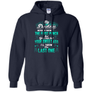 My Daddy Never To Throw The First Punch Funny T-shirts CustomCat