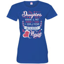 My Daughter Are A Window To My Past A Mirror Of Today The Door To The Future Funny Gift T Shirts CustomCat