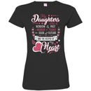 My Daughter Are A Window To My Past A Mirror Of Today The Door To The Future Funny Gift T Shirts CustomCat