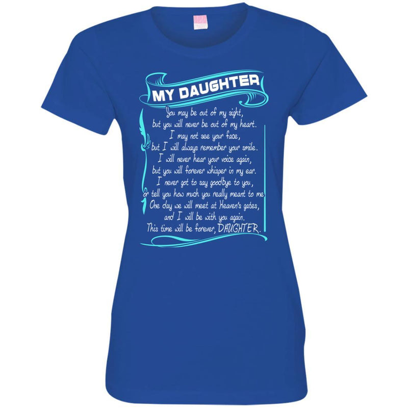 My Daughter In Heaven T-shirts CustomCat