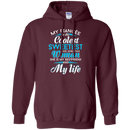 My Fiancee Is The Coolest Woman and My life t-shirt CustomCat