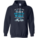 My Girlfriend is the Coolest Woman and My Life t-shirt CustomCat