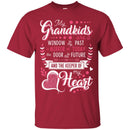 My Grandkids Are A Window To My Past A Mirror Of Today The Door To The Future Funny Gift T Shirts CustomCat