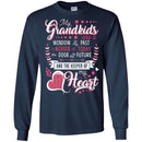 My Grandkids Are A Window To My Past A Mirror Of Today The Door To The Future Funny Gift T Shirts CustomCat