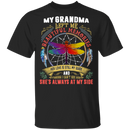 My Grandma Left Me Beautiful Memories Dragonfly Angel T-Shirt