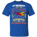 My Grandma Left Me Beautiful Memories Dragonfly Angel T-Shirt