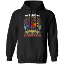 My Grandma Left Me Beautiful Memories Dragonfly Angel T-Shirt