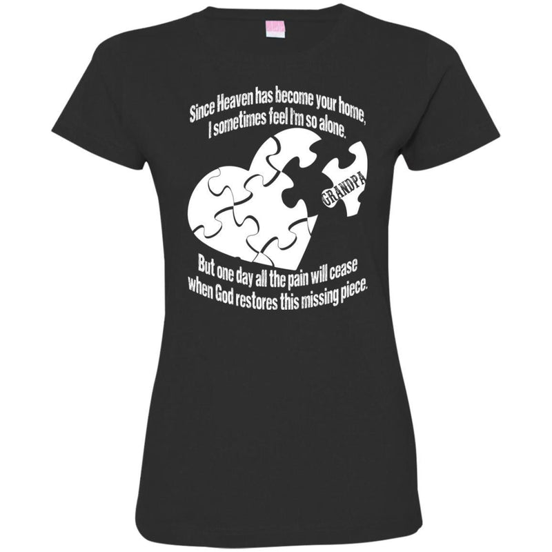 My GRANDPA is my Missing Piece T-shirts CustomCat