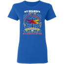 My Grandpa Left Me Beautiful Memories Dragonfly Angel T-Shirt