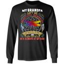 My Grandpa Left Me Beautiful Memories Dragonfly Angel T-Shirt