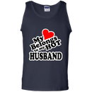 My heart belongs to my hot husband T-shirts CustomCat