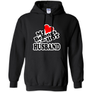 My heart belongs to my hot husband T-shirts CustomCat