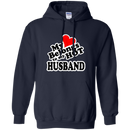 My heart belongs to my hot husband T-shirts CustomCat