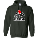 My heart belongs to my hot husband T-shirts CustomCat